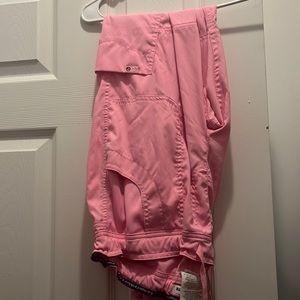 Pink scrub pants